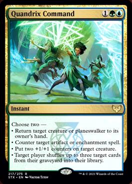 Strixhaven: School of Mages Quandrix Command