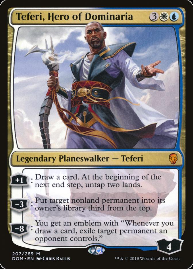 Teferi-Hero-of-Dominaria-DOM-672