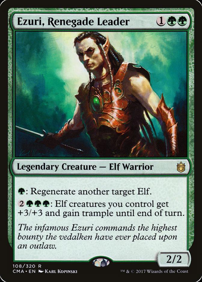 best-mono-green-commanders-ezuri
