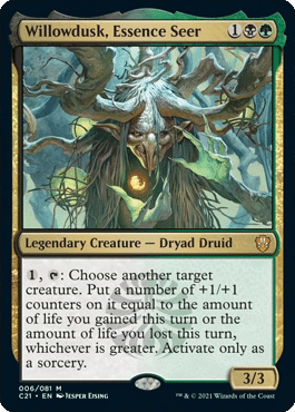 Willowdusk, Essence Seer (Commander 2021)