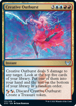 creative outburst