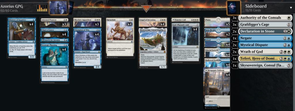 Historic Anthology 4 Azorius GPG