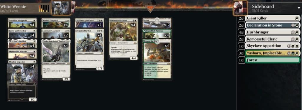 Historic Anthology 4 White Aggro