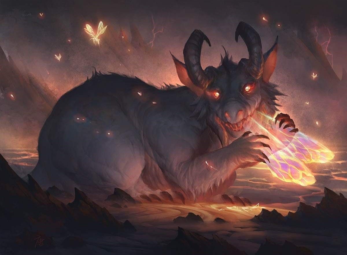 Infernal-Pet-Kaldheim-MtG-Art