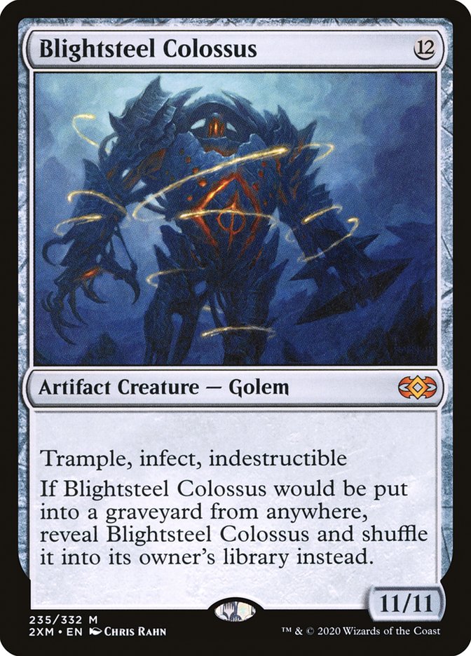 best-artifact-creatures-commander-blightsteel-colossus