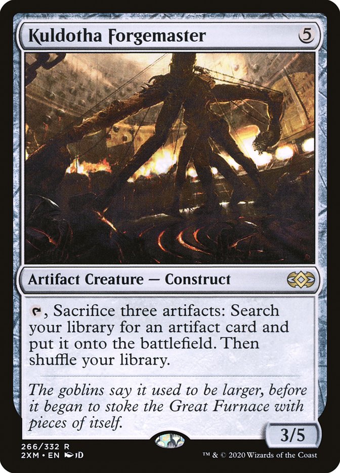 best-artifact-creatures-commander-kuldotha-forgemaster
