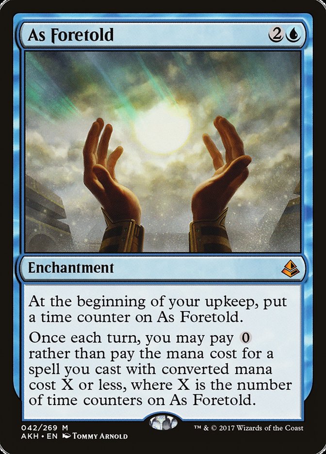foretold
