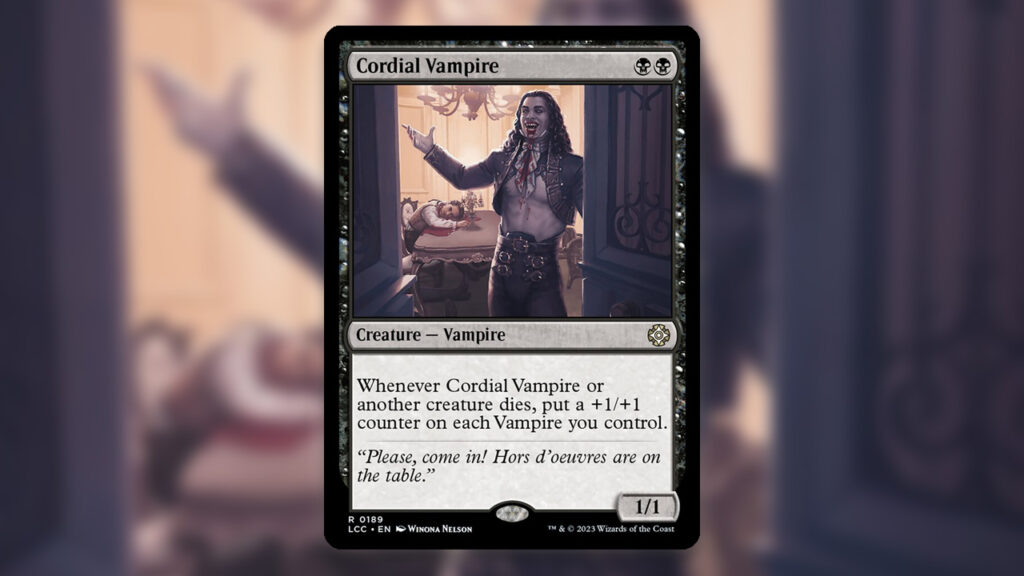 Cordial Vampire