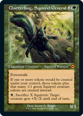 Chatterfang, Squirrel General (Retro)