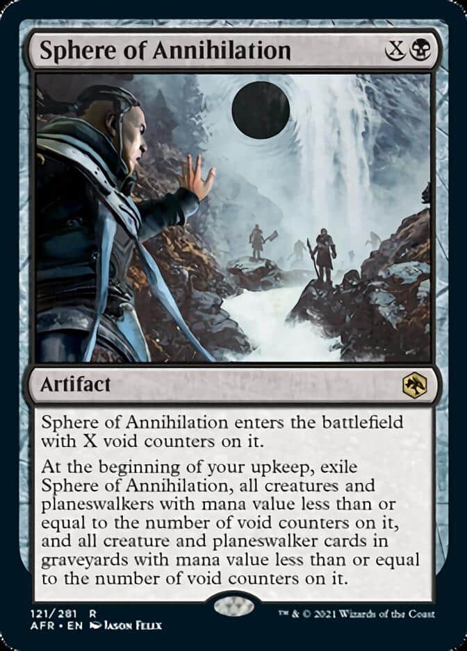 Sphere-of-annihilation