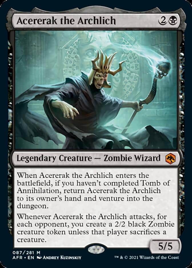 Acererak the Archlich AFR 87