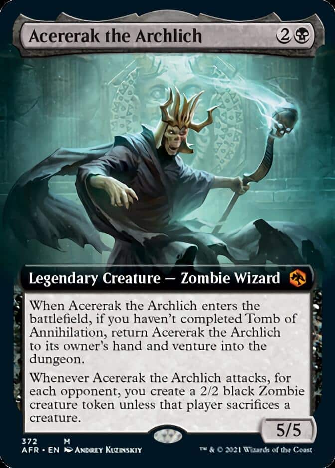 Acererak the Archlich Extended AFR 372