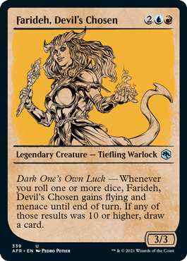 Farideh, Devil's Chosen sketch
