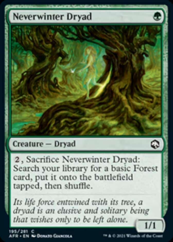 Neverwinter Dryad AFR 194