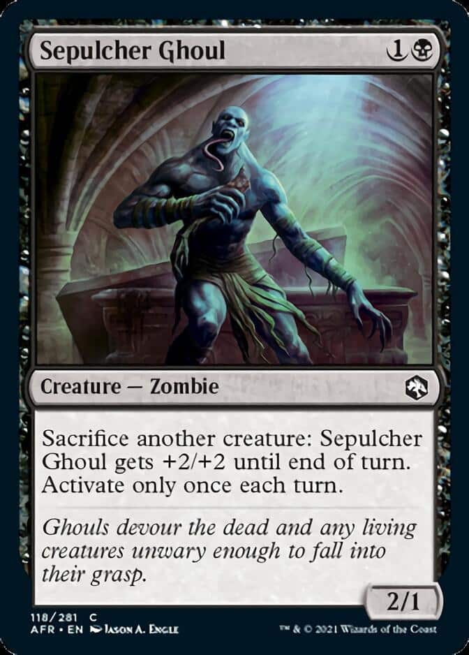 Sepulcher Ghoul AFR 118
