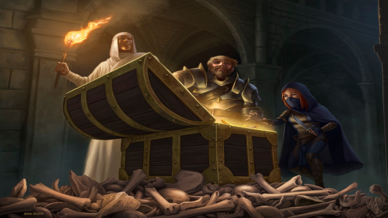 treasure chest art