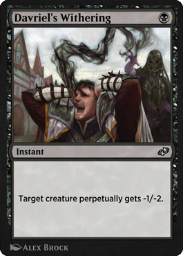 davriel's withering