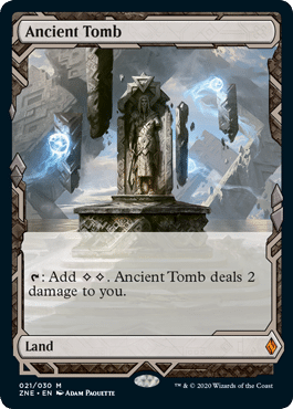 Ancient Tomb Zendikar Rising Expedition Box Topper