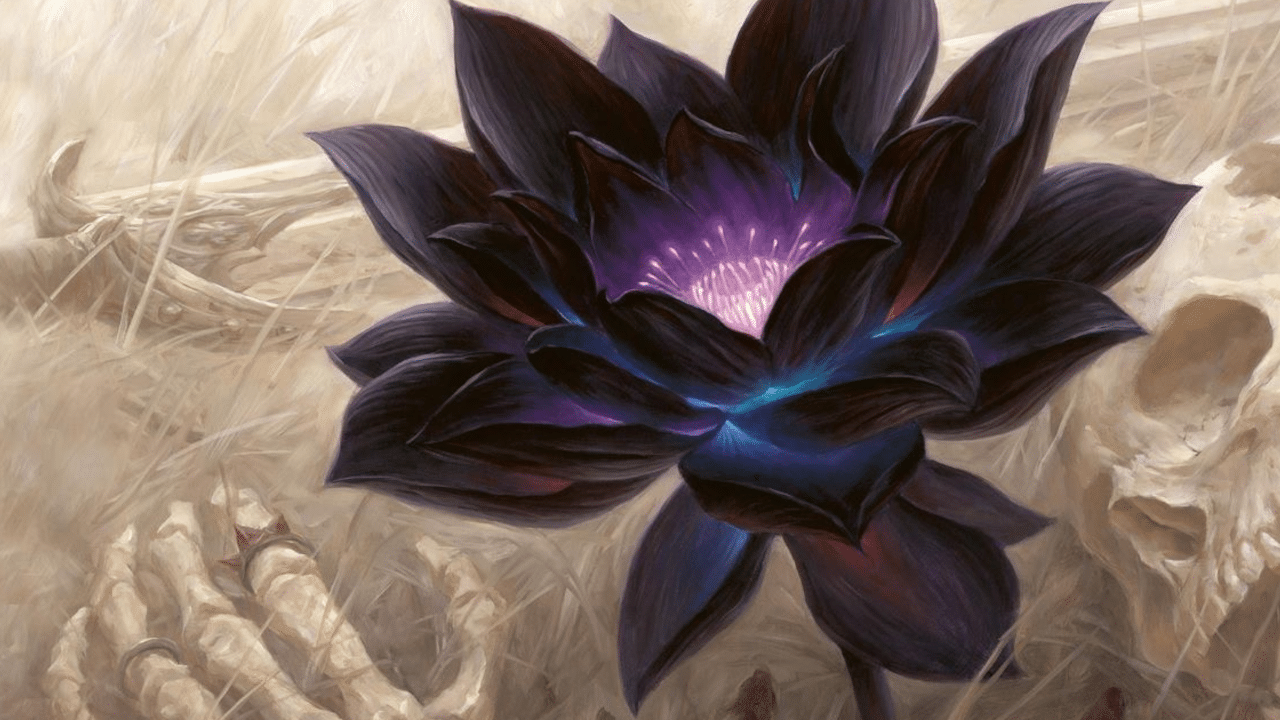 Black Lotus Art