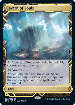 Cavern of Souls Zendikar Rising Expedition Box Toppers