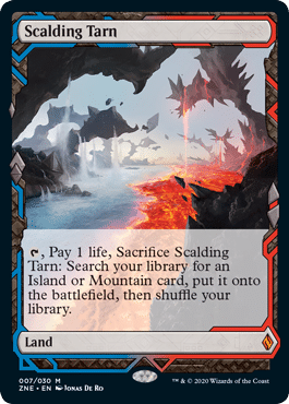 Scalding Tarn Zendikar Rising Expedition Box Topper