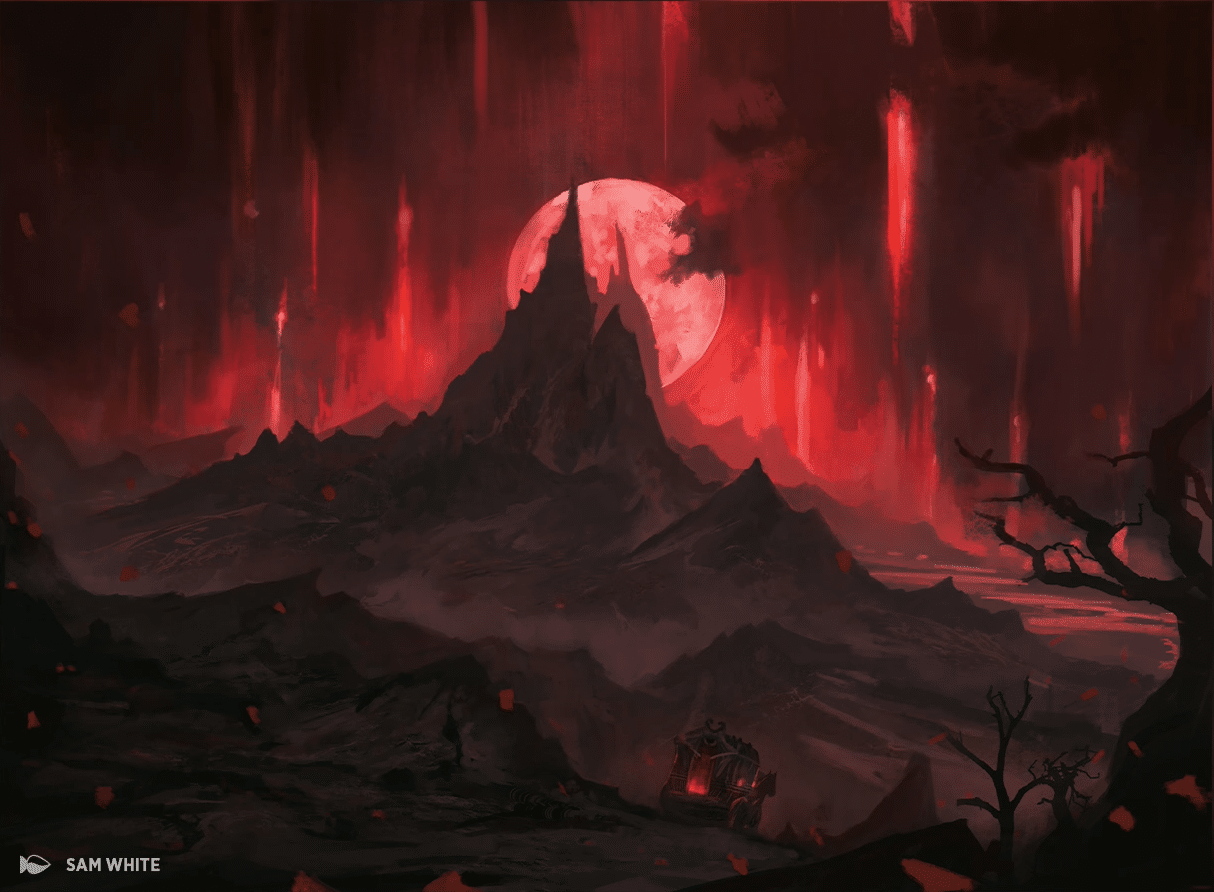 Crimson Vow Scene art - Blood Moon