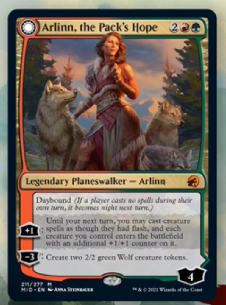 Arlinn, the Pack's Hope Innistrad Midnight Hunt