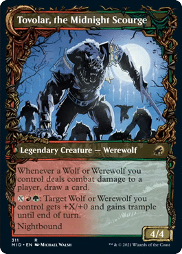 Tovolar, the Midnight Scourge Equinox Showcase Innistrad Midnight Hunt