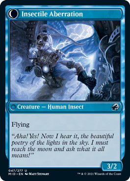 Insectile Aberration Innistrad Midnight Hunt