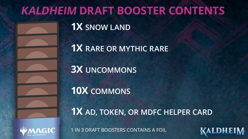 Kaldheim Draft Booster Example