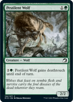 magic-the-gathering-innistrad-midnight-hunt-spoilers-pestilent-wolf-580x326
