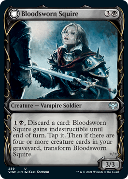 bloodsworn squire mtg crimson vow