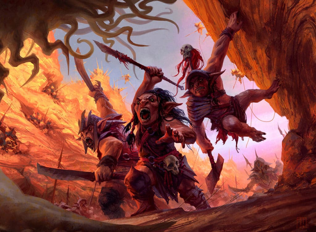 swarming goblins aitfr mtg