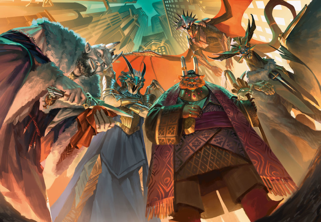 streets of new capenna scaled key art