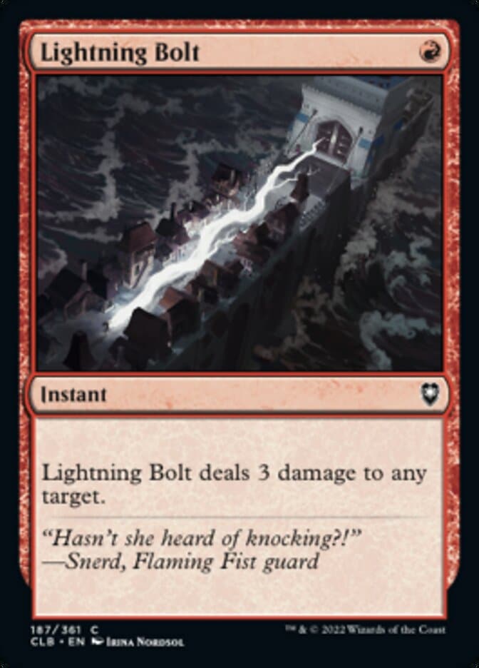 lightning bolt