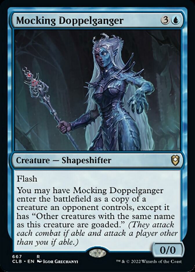 mocking doppelganger