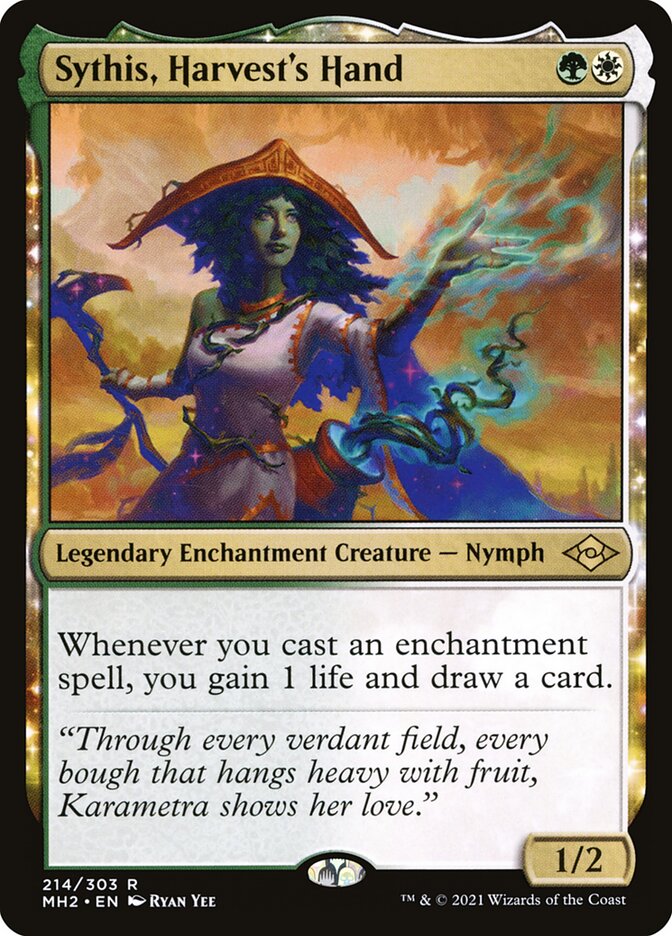 sythis harvests hand