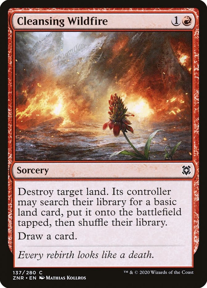 cleansing wildfire