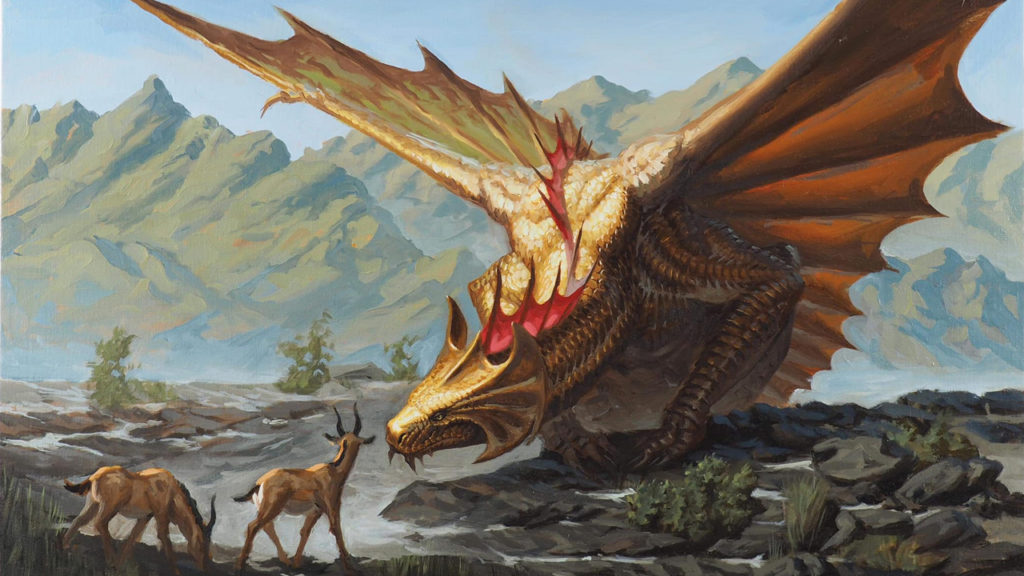 Ancient Brass Dragon