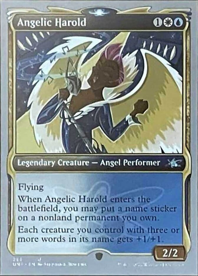 Angelic Harold Showcase Frame