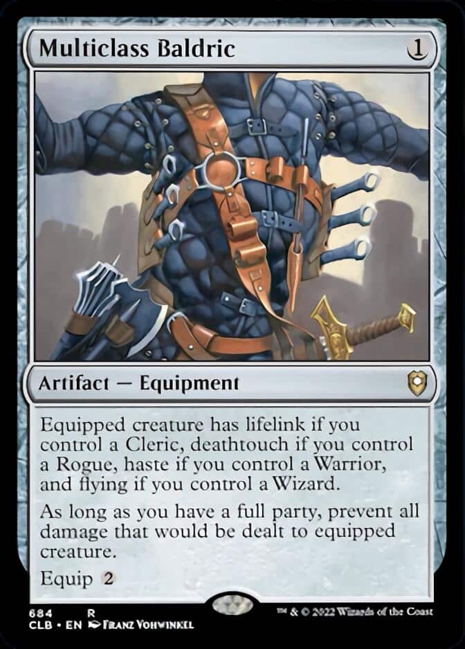 multiclass baldric