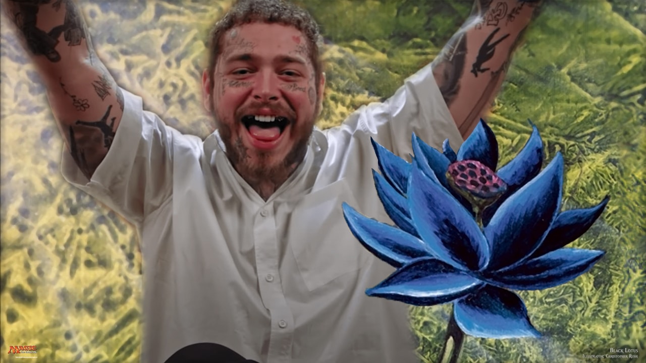 Post Malone Black Lotus