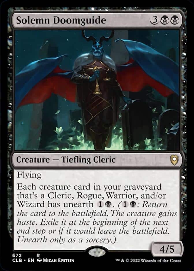 solemn doomguide