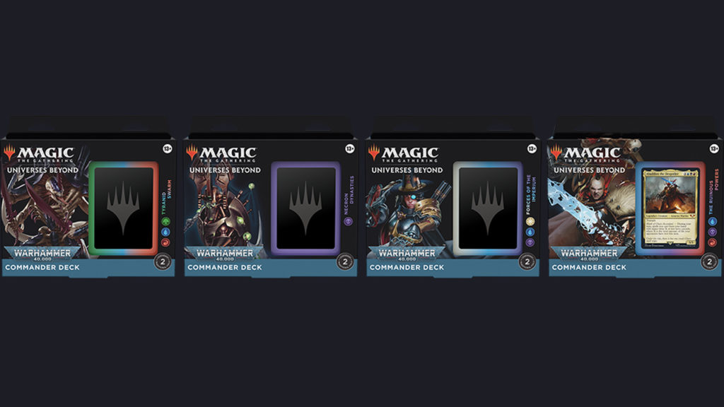 Warhammer 40,000 Commander Decks