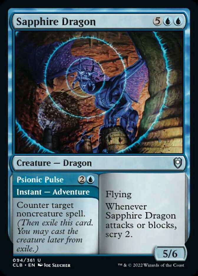 sapphire dragon