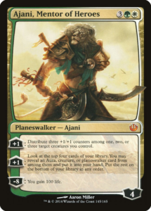 ajani, mentor of heroes