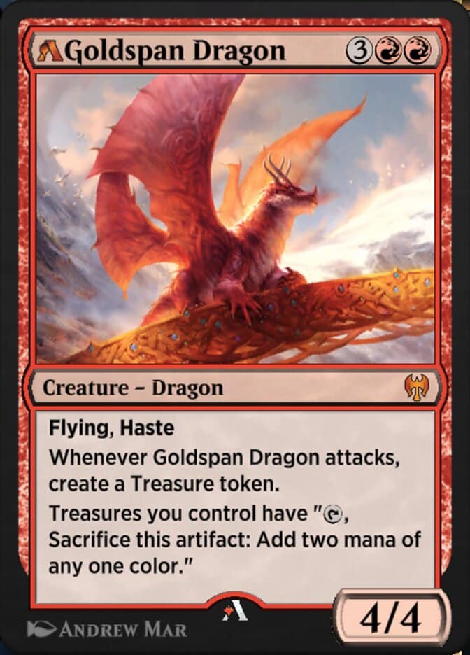 A Goldspan Dragon