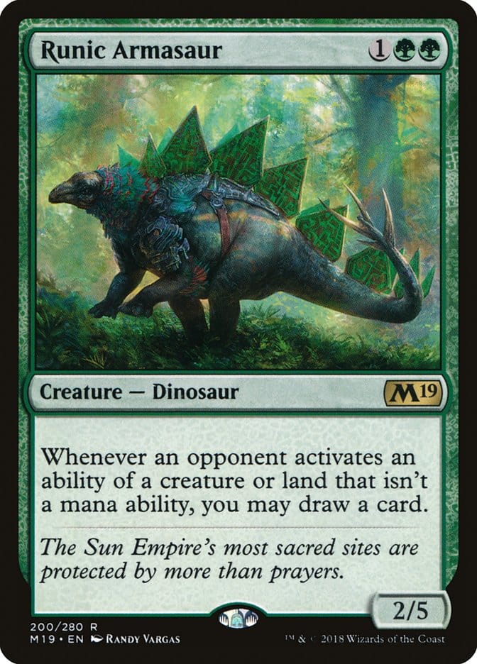 runic armasaur