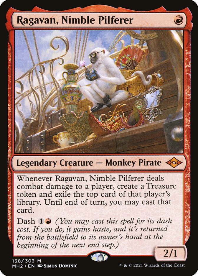 ragavan, nimble pilferer
