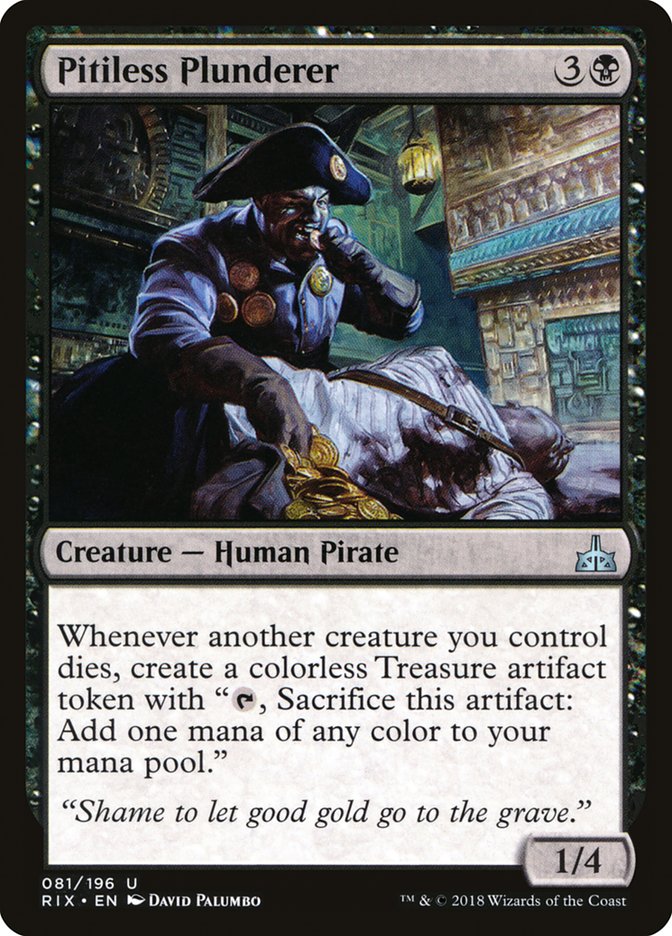 pitiless plunderer
